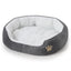 Κρεβατάκι Κατοικιδίου 50×45 cm Γκρί Μαλακό Plush