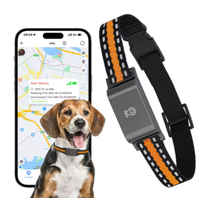 GPS Κολάρο Κατοικιδίων Tracker IP67 Αδιάβροχο Real Time