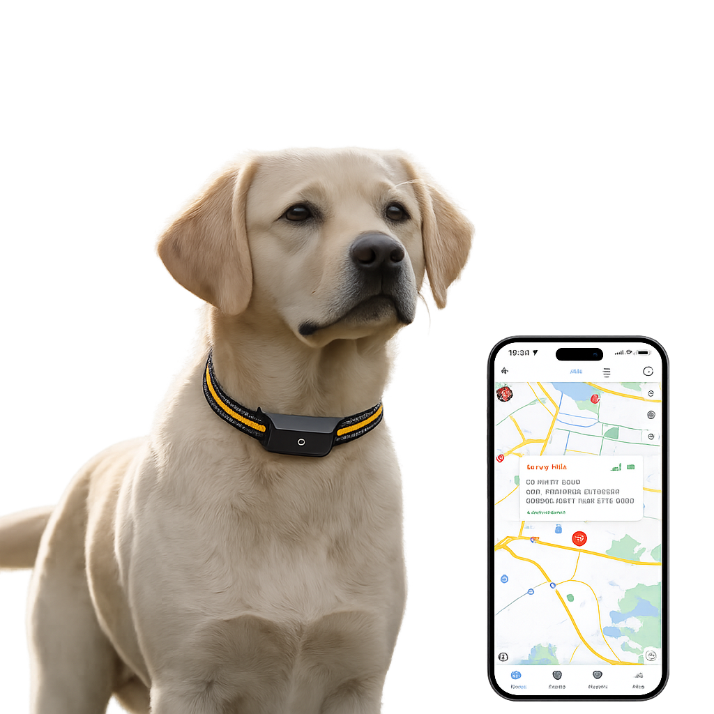 GPS Κολάρο Κατοικιδίων Tracker IP67 Αδιάβροχο Real Time